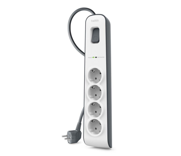 BELKIN Listwa zasilająca 4 gniazda, 2m - 1118922 - zdjęcie 2